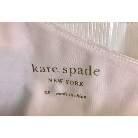 Kate Spade New York Colorblock Spliced Sports Bra Lilac Athleisure Size XS - Picture 3 of 7